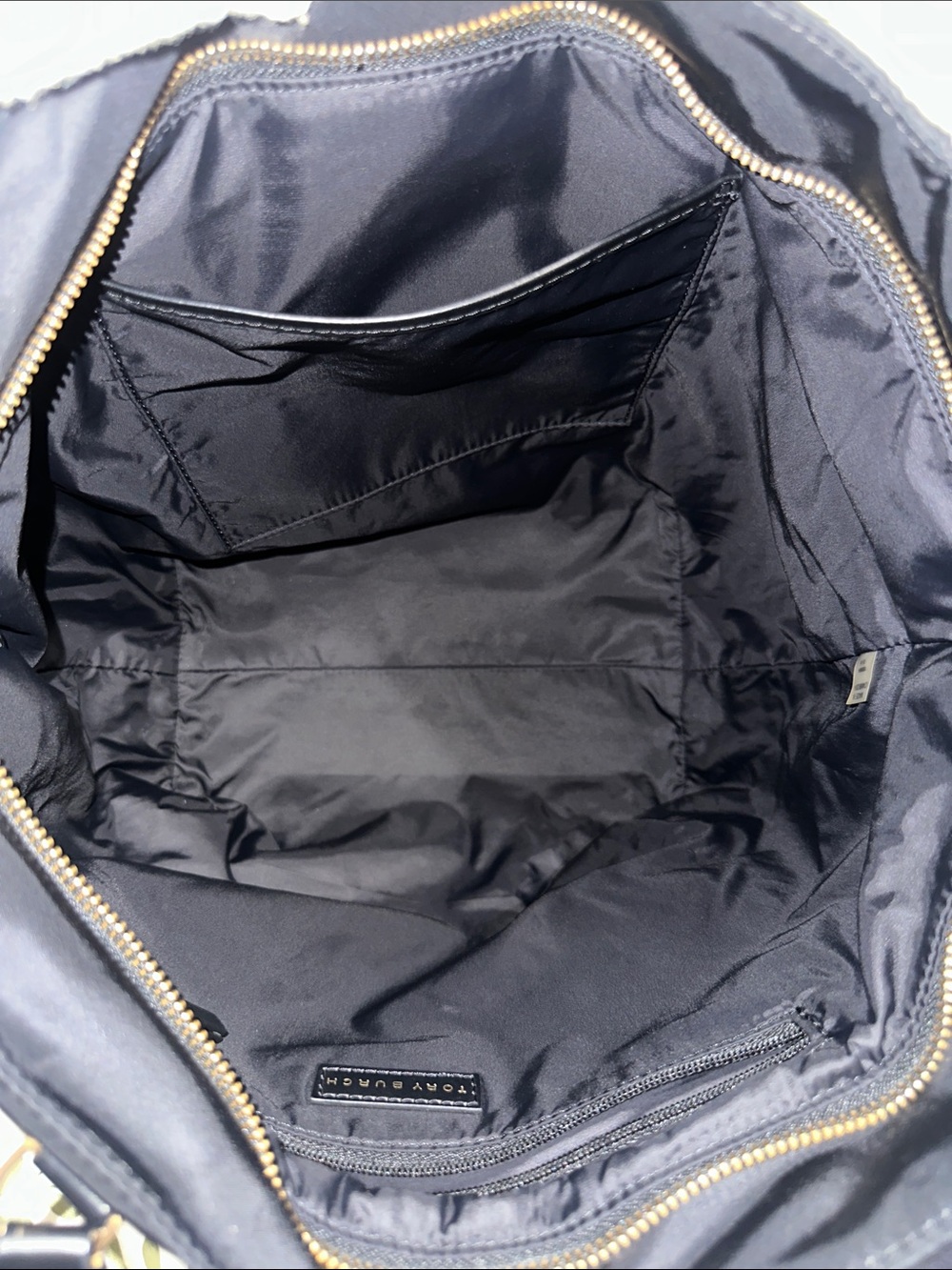 Tory Burch Black Nylon Tote Bag - Picture 11 of 16